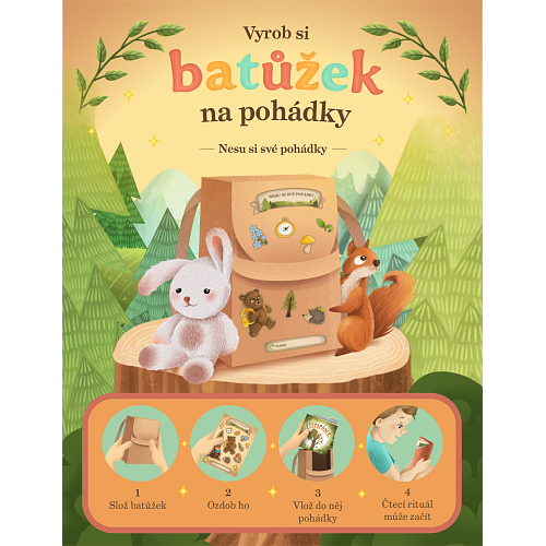 DIY sada VYROB SI SVŮJ BATŮŽEK NA POHÁDKY