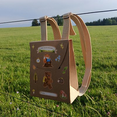 DIY sada – Vyrob si pohádkový batůžek: Tvůj čtecí rituál na cestách